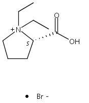 Pyrrolidinium, 2-carboxy-1,1-diethyl-, bromide (1:1), (2S)- 